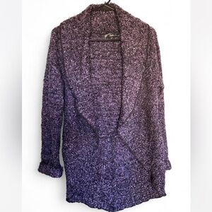 Sioni Wool Blend Open Front Cardigan- Vintage Y2K women’s medium